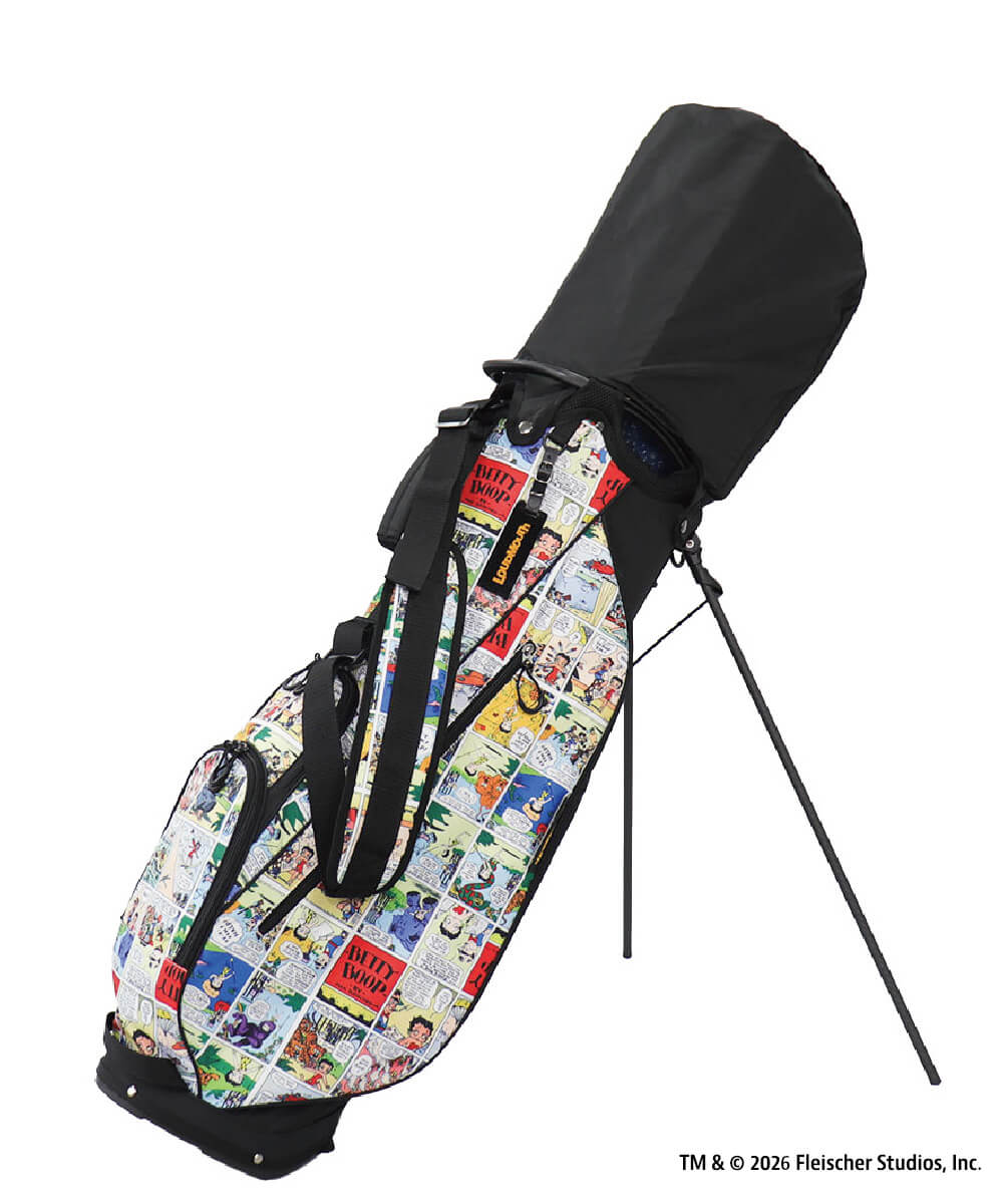 LOUDMOUTH×Betty Boop™ 超軽量 Ultra Light スタンドバッグ 9型