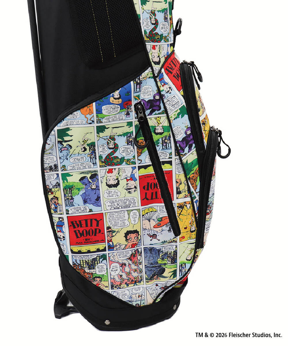 LOUDMOUTH×Betty Boop™ 超軽量 Ultra Light スタンドバッグ 9型