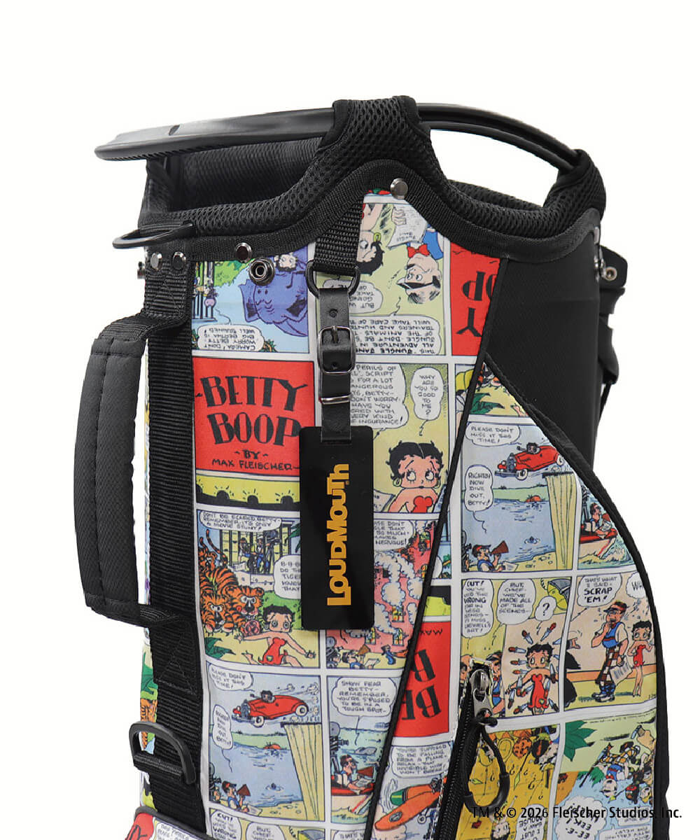 LOUDMOUTH×Betty Boop™ 超軽量 Ultra Light スタンドバッグ 9型