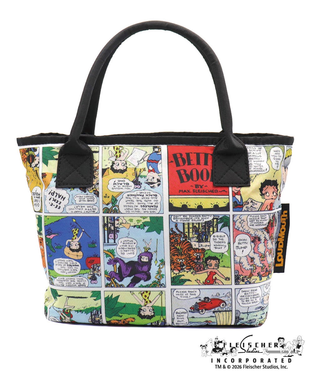 LOUDMOUTH×Betty Boop™ ラウンドポーチ Betty' Comic/ベティーズ