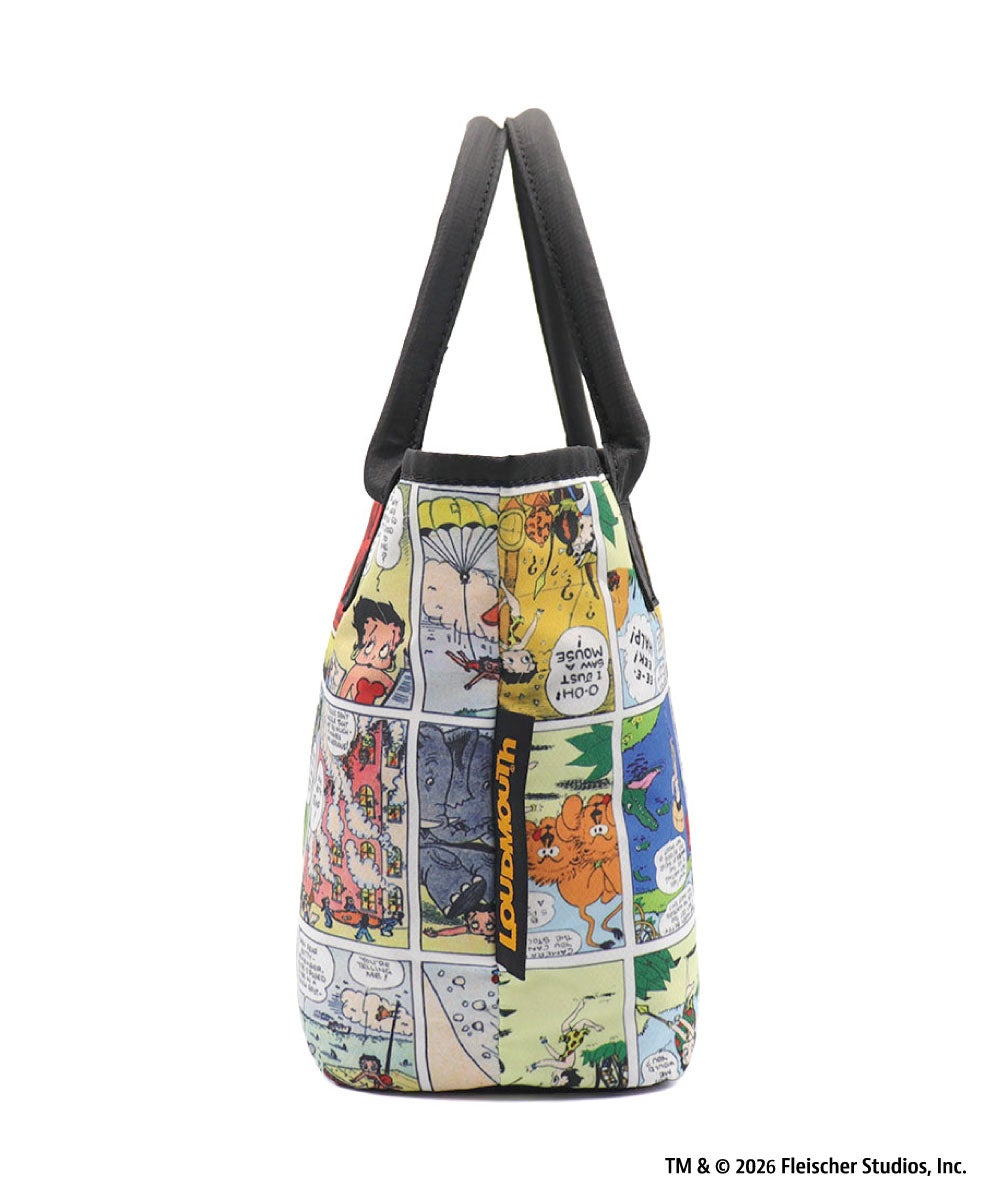 LOUDMOUTH×Betty Boop™ ラウンドポーチ Betty' Comic/ベティーズ