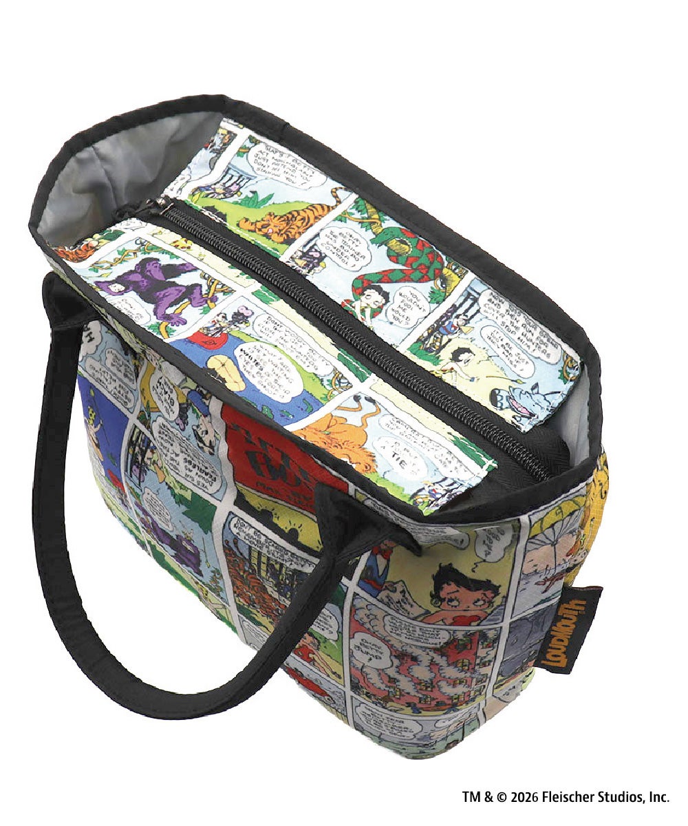 LOUDMOUTH×Betty Boop™ ラウンドポーチ Betty' Comic/ベティーズ