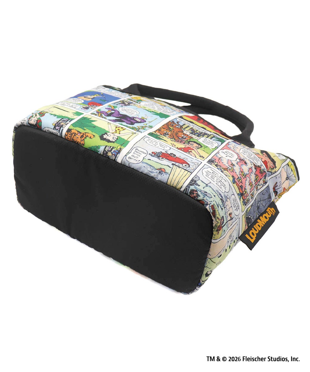 LOUDMOUTH×Betty Boop™ ラウンドポーチ Betty' Comic/ベティーズ