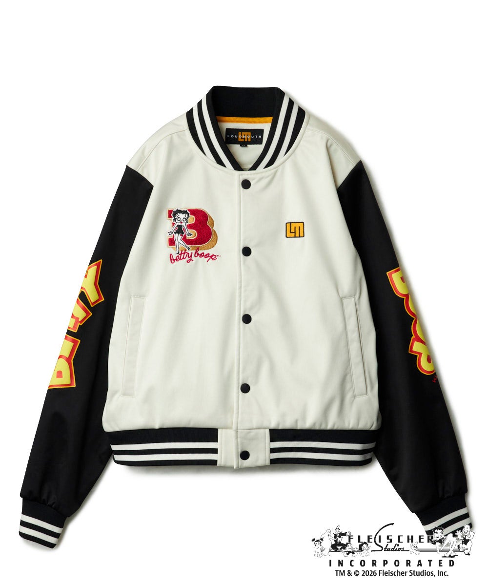 レディース ジャケット ニットブルゾン 裏地蓄熱 防寒 M ラウドマウス　ゼブラ アウター | LOUDMOUTH JAPAN