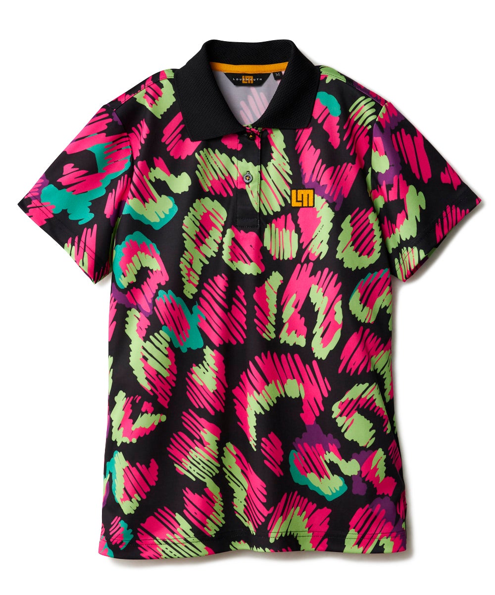 レディース NEW鹿の子柄半袖シャツ Electric Leopard/エレクトリック