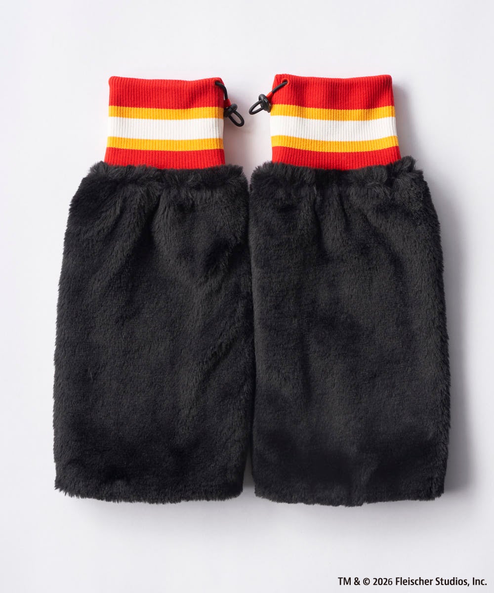 LOUDMOUTH×Betty Boop™ ユニセックス レッグウォーマー ブラック