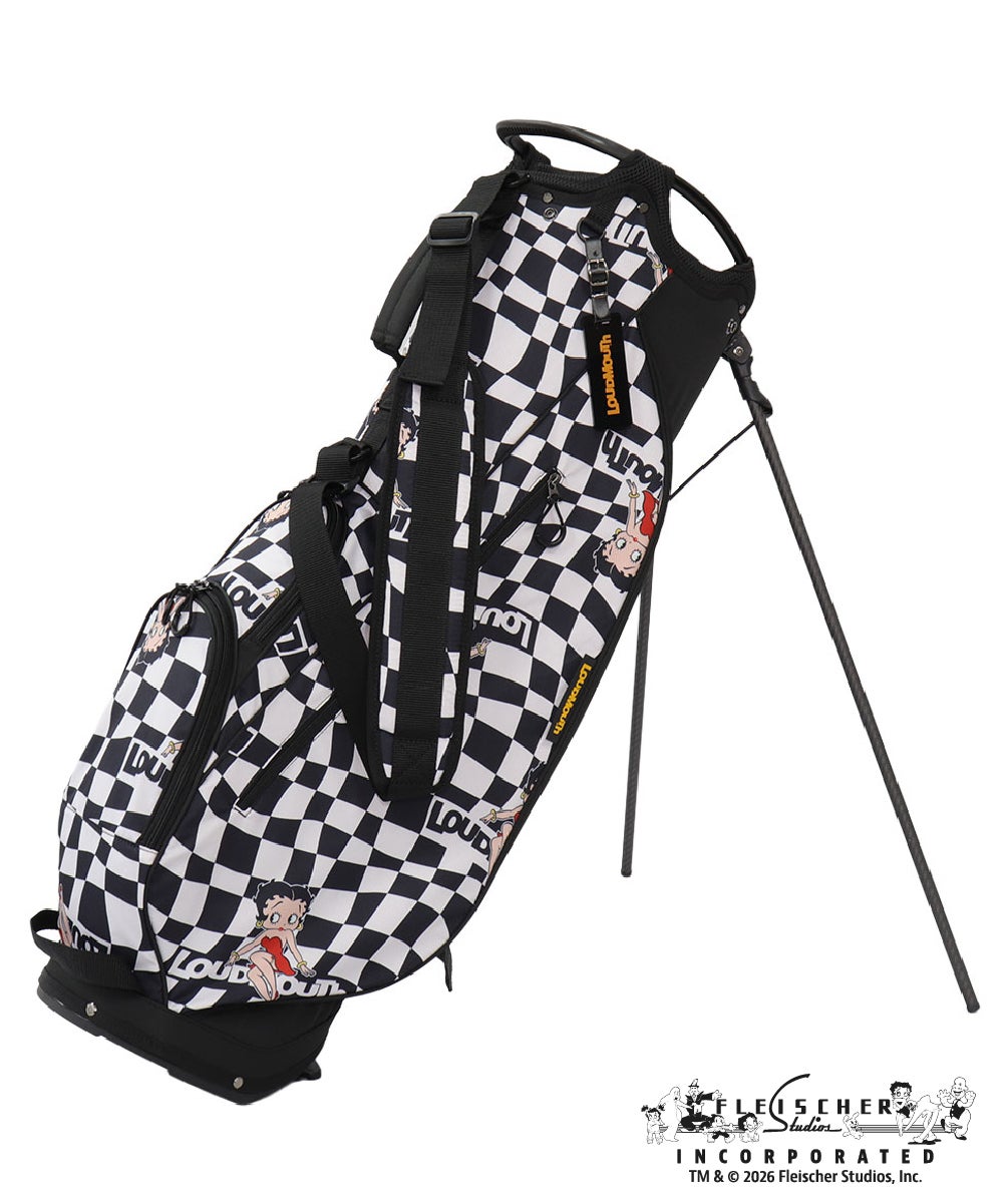 LOUDMOUTH×Betty Boop™ 超軽量 Ultra Light スタンドバッグ 9型